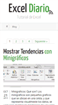 Mobile Screenshot of exceldiario.com